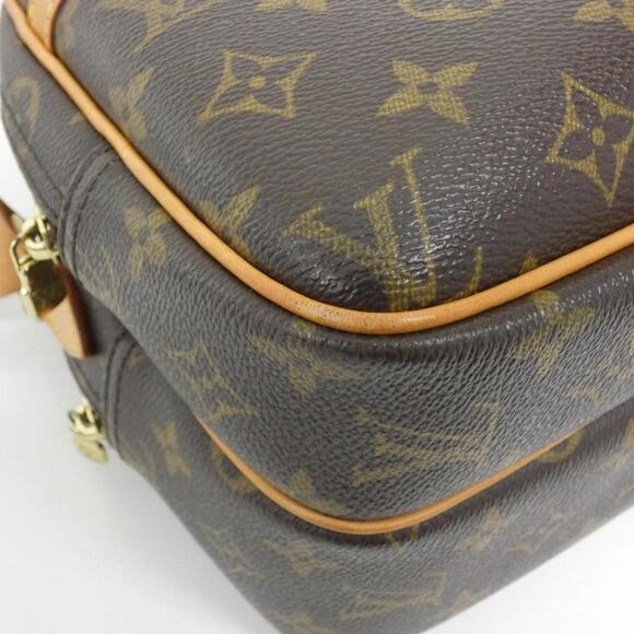 LOUIS VUITTON Brown Monogram Shoulder Bag - Picture 3 of 10